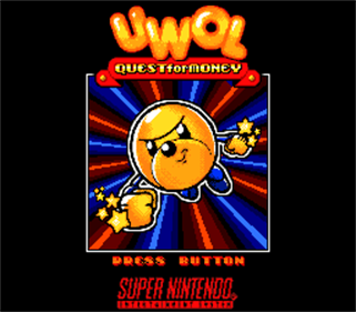 Uwol: Quest for Money - Screenshot - Game Title Image