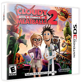 Cloudy with a Chance of Meatballs 2 - Box - 3D Image
