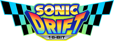 Sonic Drift 16-bit - Clear Logo Image