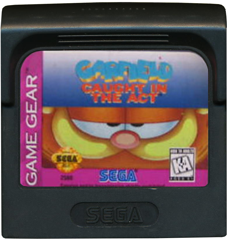 download garfield caught in the act game over