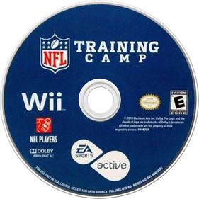 EA Sports Active: NFL Training Camp - Disc Image