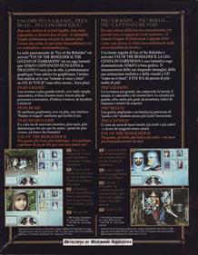 Eye of the Beholder II: The Legend of Darkmoon - Box - Back Image