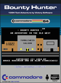 Bounty Hunter (Victory Software) - Fanart - Box - Front Image