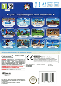 Wii Sports Resort - Box - Back Image