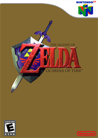 The Legend of Zelda: Ocarina of Time - Fanart - Box - Front Image