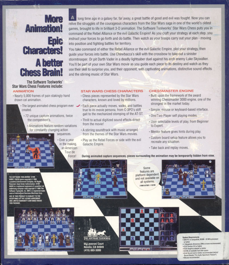 The Chessmaster 3000 Images - LaunchBox Games Database