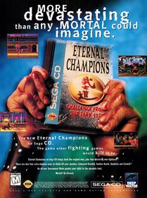 Eternal Champions: Challenge from the Dark Side - Advertisement Flyer - Front Image