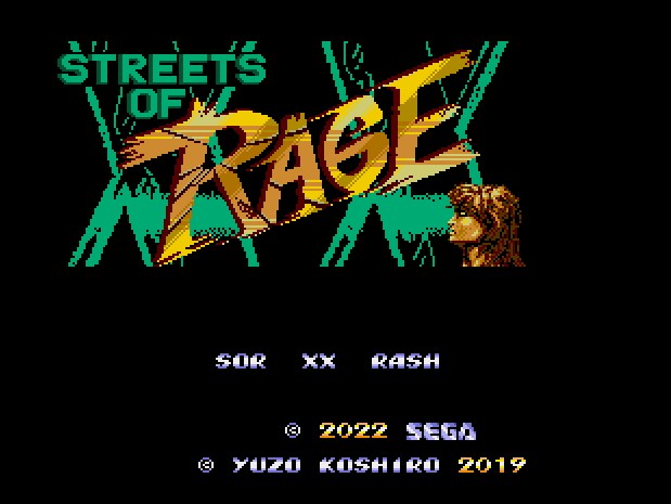 Streets of Rage 2 Double X