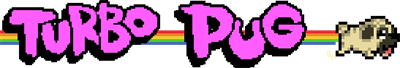 Turbo Pug - Clear Logo Image