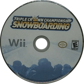 Triple Crown Championship Snowboarding - Disc Image