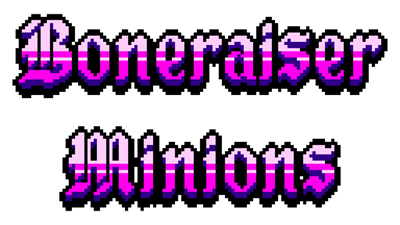 Boneraiser Minions - Clear Logo Image