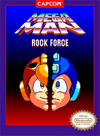 Mega Man: Rock Force - Fanart - Box - Front Image