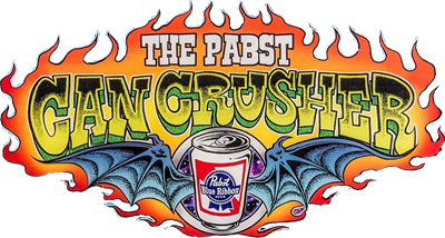 Pabst Can Crusher - Clear Logo Image