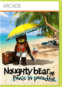 Naughty Bear: Panic in Paradise - Box - Front - Reconstructed Image
