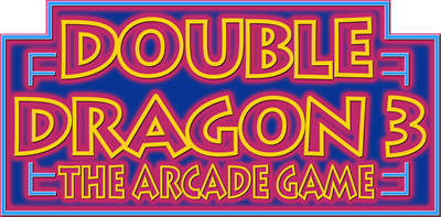 Double Dragon 3: The Arcade Game - Clear Logo Image