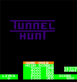 Tunnel Hunt - Screenshot - Game Over Image