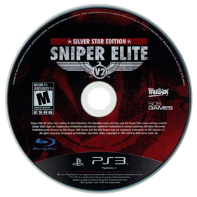 Sniper Elite V2: Silver Star Edition - Disc Image