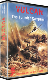 Vulcan: The Tunisian Campaign - Box - 3D Image