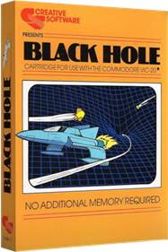 Black Hole - Box - 3D Image