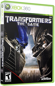 Transformers: The Game - Box - 3D Image