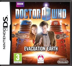Doctor Who: Evacuation Earth - Box - Front - Reconstructed Image