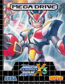 Rockman X3 - Fanart - Box - Front Image