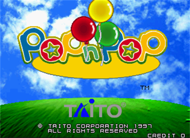 Pop'n Pop - Screenshot - Game Title Image