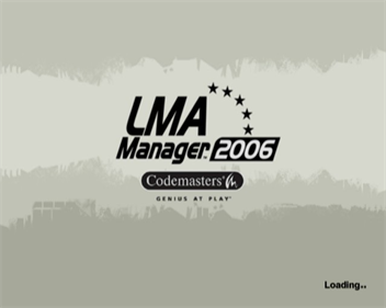 LMA Manager 2006 - Screenshot - Game Title Image