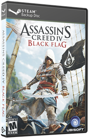 Assassin's Creed IV: Black Flag - Box - 3D Image