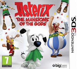 Asterix: The Mansions of the Gods - Box - Front Image