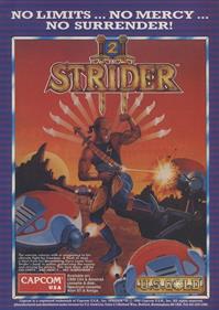 Strider II  - Advertisement Flyer - Front Image