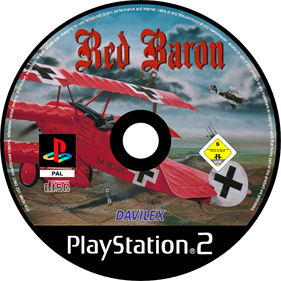 Red Baron - Fanart - Disc Image