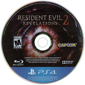 Resident Evil: Revelations 2 - Disc Image