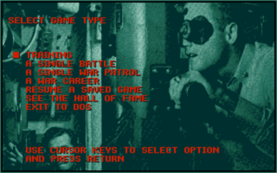 Silent Service II - Screenshot - Game Select Image