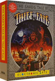 The Bard's Tale III: Thief of Fate - Box - 3D Image