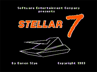 Stellar 7 - Screenshot - Game Title Image