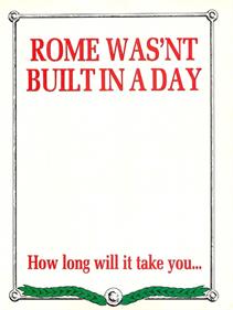 Caesar - Advertisement Flyer - Front Image