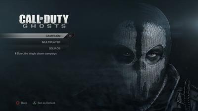 Call of Duty: Ghosts - Screenshot - Game Select Image