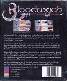 Bloodwych - Box - Back Image