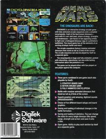 Dino Wars - Box - Back Image