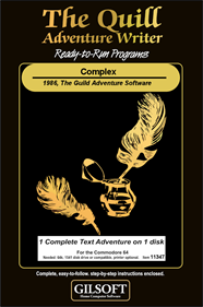 Complex (Guild Adventure Software) - Fanart - Box - Front Image