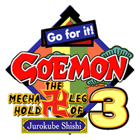 Ganbare Goemon 3: Shishi Juuroku Hyoue no Karakuri Manjigatame - Clear Logo Image