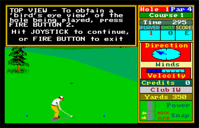 Leader Board Golf - Screenshot - Gameplay Image