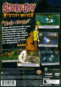 Scooby-Doo! Mystery Mayhem - Box - Back Image