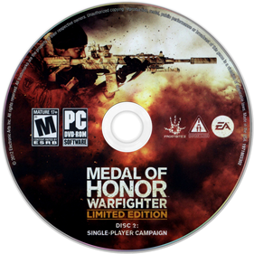 Medal of Honor: Warfighter - Disc Image