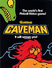 Caveman - Advertisement Flyer - Front Image