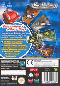 Micro Machines - Box - Back Image