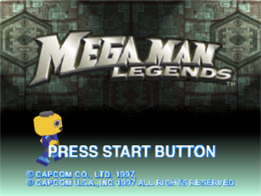 Mega Man Legends - Screenshot - Game Title Image