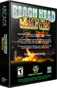 Beach Head 2003: Desert War - Box - 3D Image