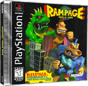 Rampage World Tour - Box - 3D Image